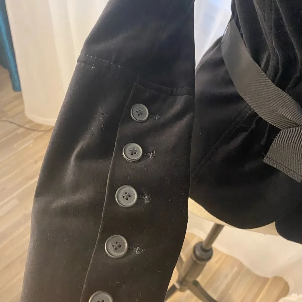 NEXT velour blazer ,S